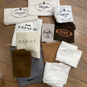 Assortment of cloth dust bags